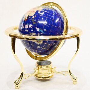 20/20 Images, Inc Decorative Hand Crafted Semi Precious Stone Globe